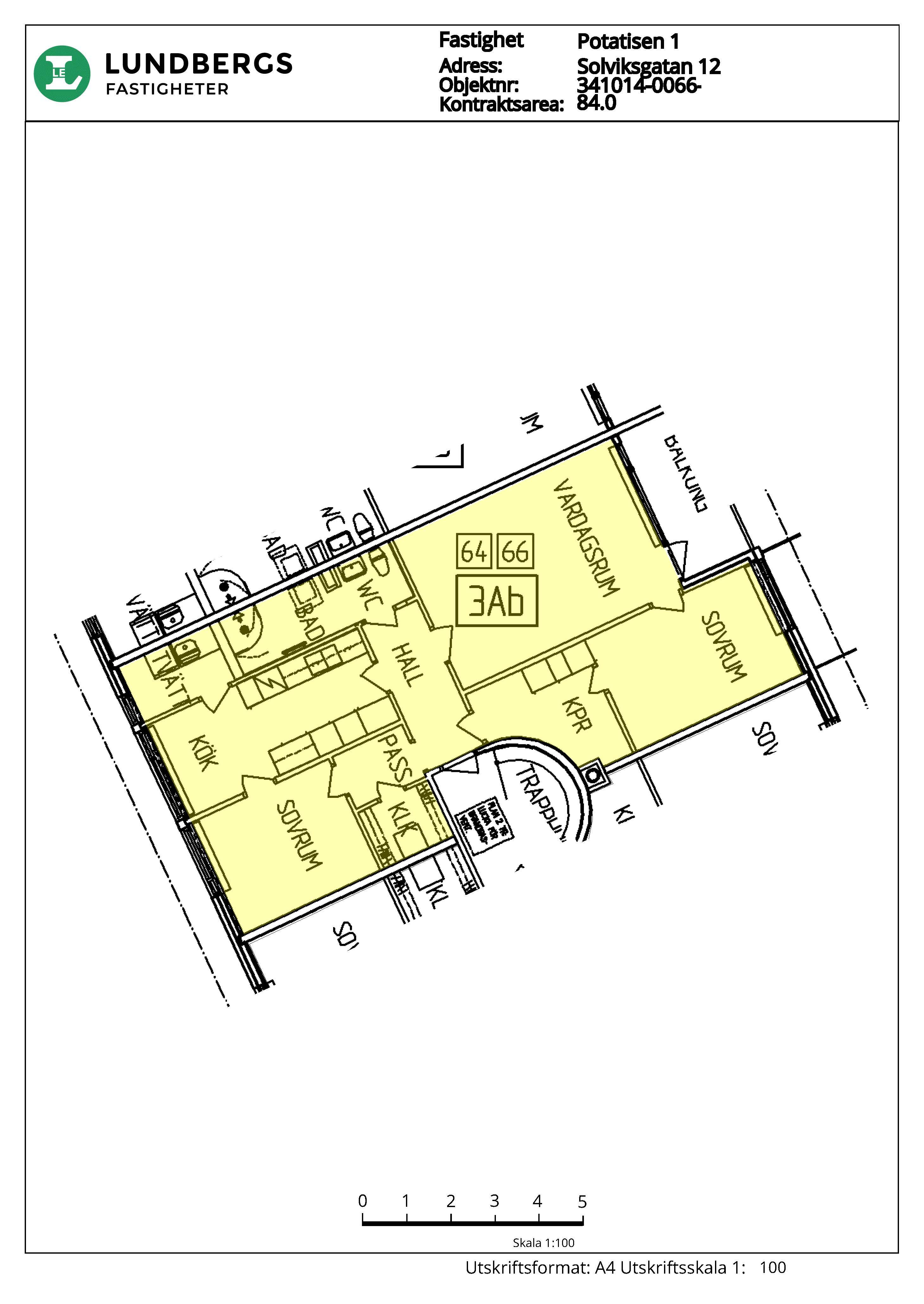Lägenhetsbild 2 för Solviksgatan 12 i KARLSTAD
