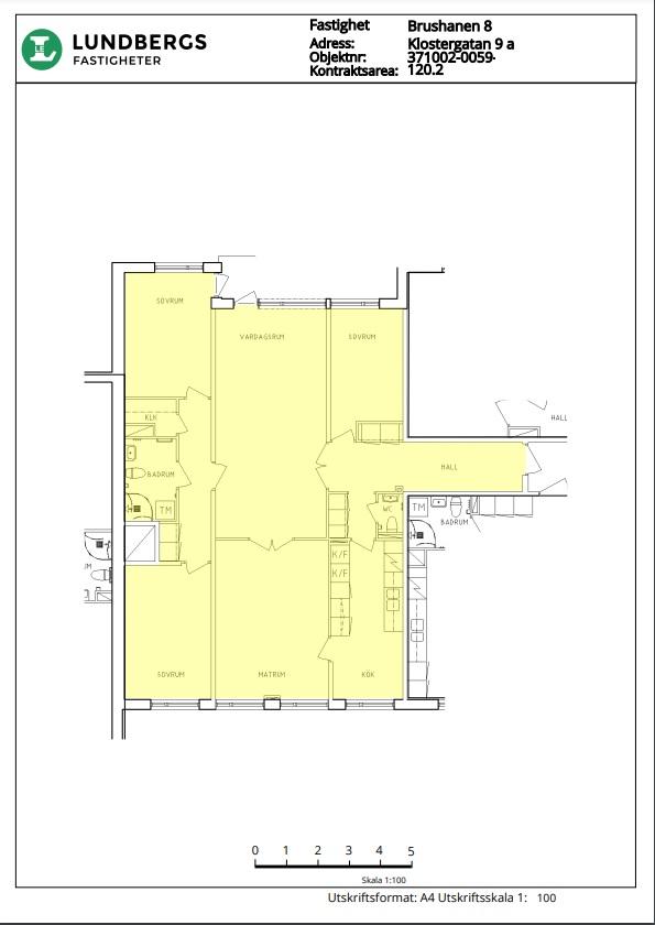Lägenhetsbild 1 för Klostergatan 9 a i LINKÖPING