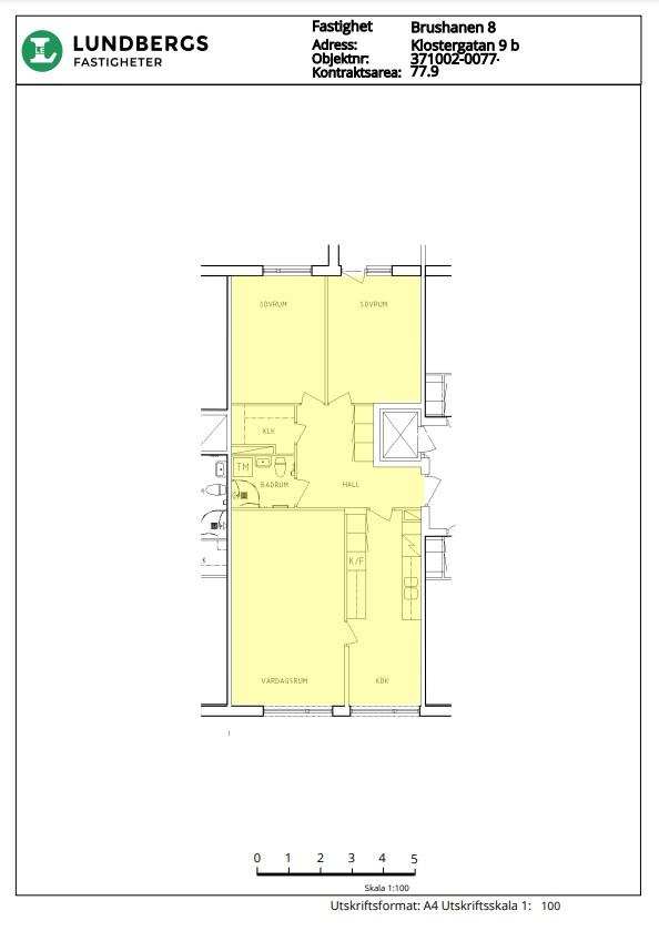 Lägenhetsbild 1 för Klostergatan 9 b i LINKÖPING